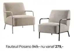Pronto wonen Fauteuil Posano aanbieding