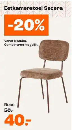 Kwantum Secera Eetkamerstoel aanbieding