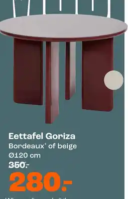 Kwantum Eettafel Goriza aanbieding