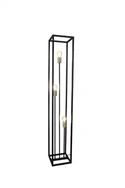 Wehkamp REALITY VITO - Vloerlamp - Zwart mat - excl. 3x E27 6 W aanbieding