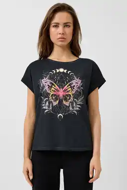 Wehkamp QS T-shirt zwart aanbieding