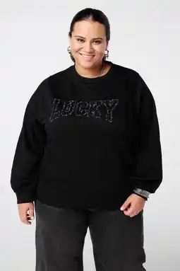 Wehkamp MS Mode sweater zwart aanbieding