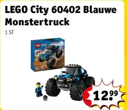 Kruidvat LEGO City 60402 Blauwe Monstertruck aanbieding