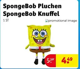Kruidvat SpongeBob Pluchen SpongeBob Knuffel aanbieding
