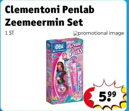 Kruidvat Clementoni Penlab Zeemeermin Set aanbieding