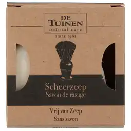 Holland & Barrett 1+1 gratis | De Tuinen Eucalyptus Scheerzeep aanbieding