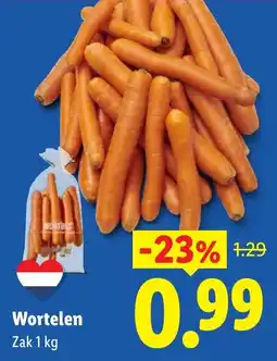 Lidl Wortelen aanbieding