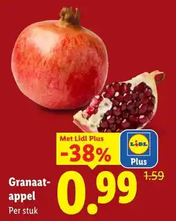 Lidl Granaat-appel aanbieding