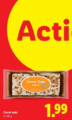 Lidl Carrot cake aanbieding