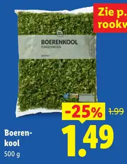 Lidl Boerenkool aanbieding
