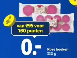 Lidl Roze Koeken aanbieding