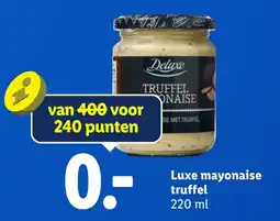 Lidl Luxe Mayonaise Truffel aanbieding