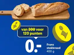 Lidl Frans Stokbrood aanbieding