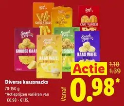Lidl Snack Day kaassnacks aanbieding