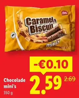 Lidl Chocolate mini's aanbieding