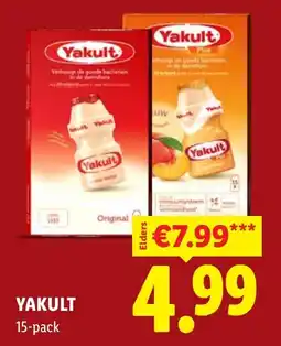 Lidl Yakult aanbieding
