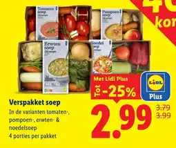 Lidl Verspakket soep aanbieding