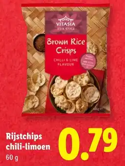 Lidl Vitasia Brown Rice Crisps aanbieding