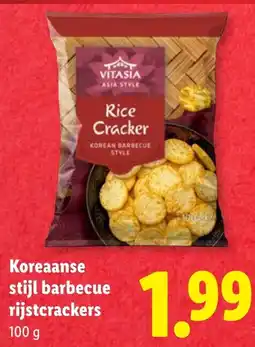 Lidl Vitasia Rice Cracker aanbieding
