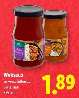 Lidl Woksaus aanbieding