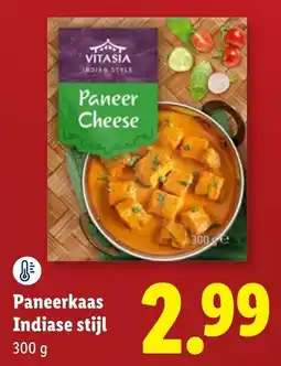 Lidl Paneerkaas Indiase stijl aanbieding