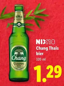 Lidl Chang Classic bier aanbieding