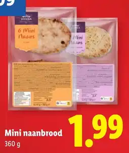 Lidl Vitasia Mini Naanbrood aanbieding