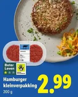 Lidl Hamburger aanbieding