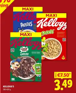 Lidl Kellogg's aanbieding