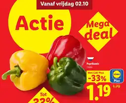 Lidl Paprikamix aanbieding