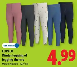 Lidl Lupilu Kinder legging aanbieding