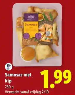 Lidl Vitasia Samosas aanbieding
