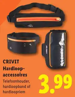 Lidl Crivit Hardloop-accessoires aanbieding