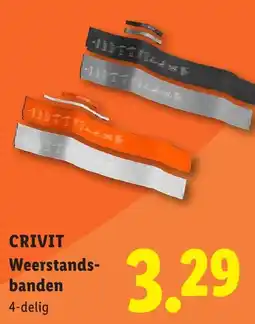 Lidl Crivit Weerstandsbanden aanbieding