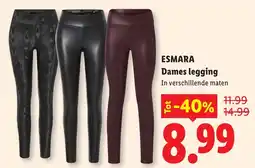 Lidl Esmara Dames legging aanbieding