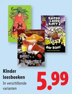 Lidl Kinder leesboeken aanbieding