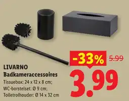 Lidl Livarno Badkameraccessoires aanbieding