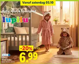 Lidl Lupilu Kinder badjas aanbieding
