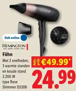 Lidl Remington Föhn aanbieding