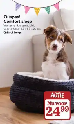 Dierspecialist Quapas Comfort sleep aanbieding