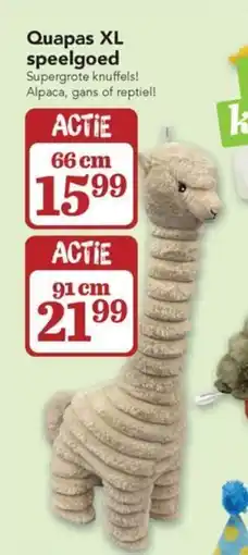 Dierspecialist Quapas XL speelgoed aanbieding