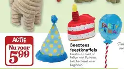 Dierspecialist Beeztees Feestknuffels aanbieding