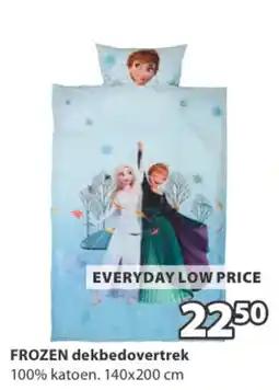Jysk FROZEN dekbedovertrek aanbieding