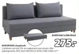 Jysk NORSMINDE slaapbank aanbieding