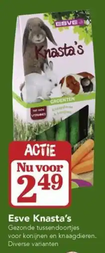 Dierspecialist Esve Knasta's aanbieding