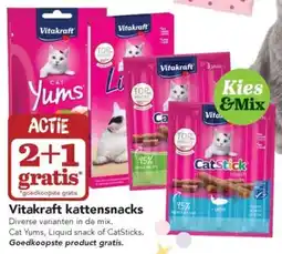 Dierspecialist Vitakraft Kattensnacks aanbieding