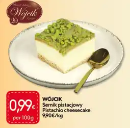 Food Plus Wójcik Sernik pistacjowy aanbieding