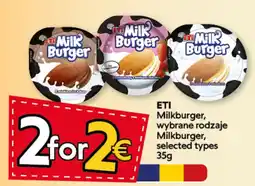 Food Plus ETI Milkburger aanbieding
