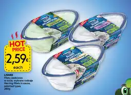 Food Plus Lisner Śledź Atlantycki aanbieding