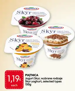 Food Plus Piątnica Skyr yoghurt, selected types aanbieding